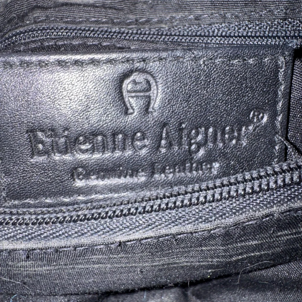 Etienne Aigner Vintage Black Shoulder Bag EUC 1980’s - Picture 7 of 12